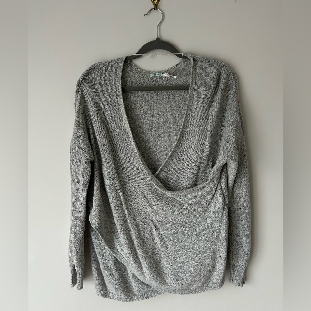 Criss Cross Wrap Sweater